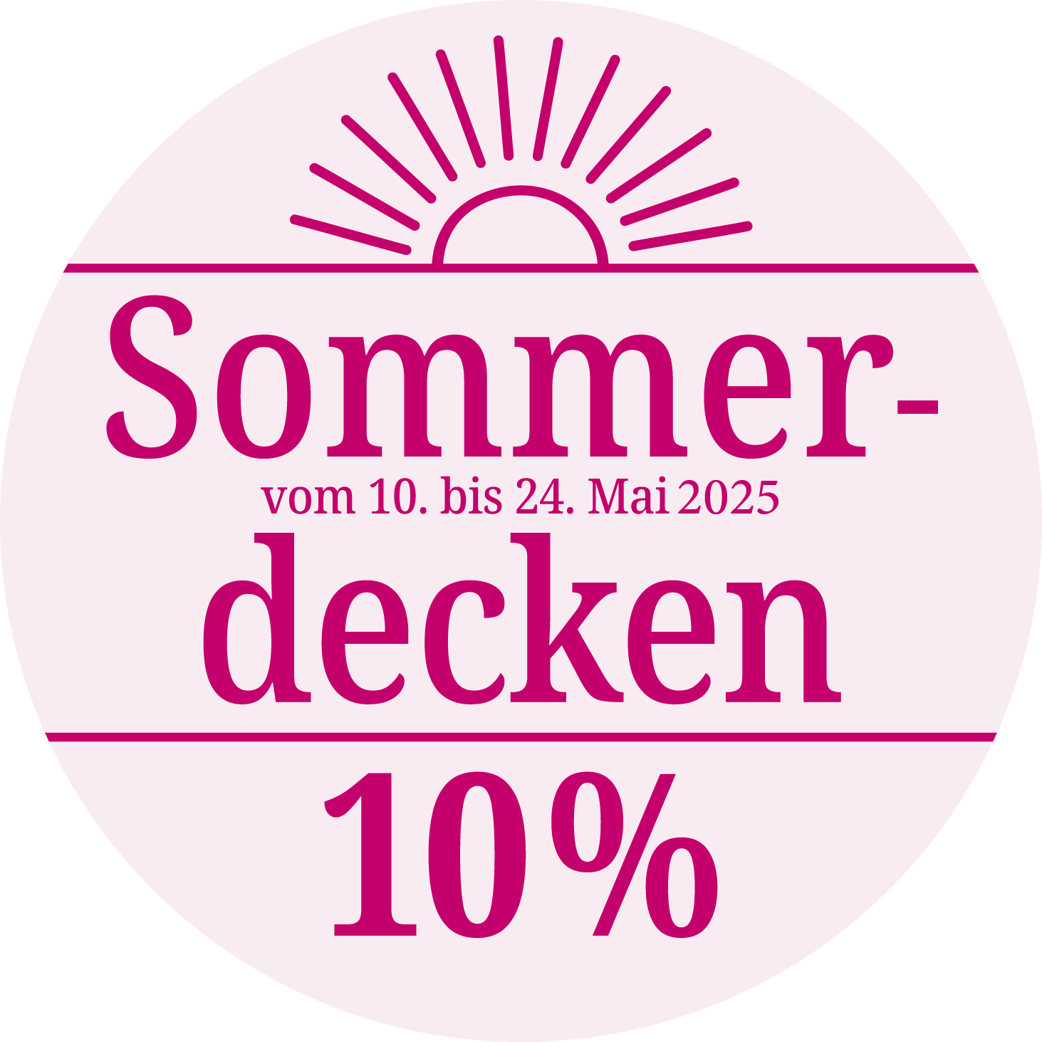 Sommerdecken-Aktion 2025